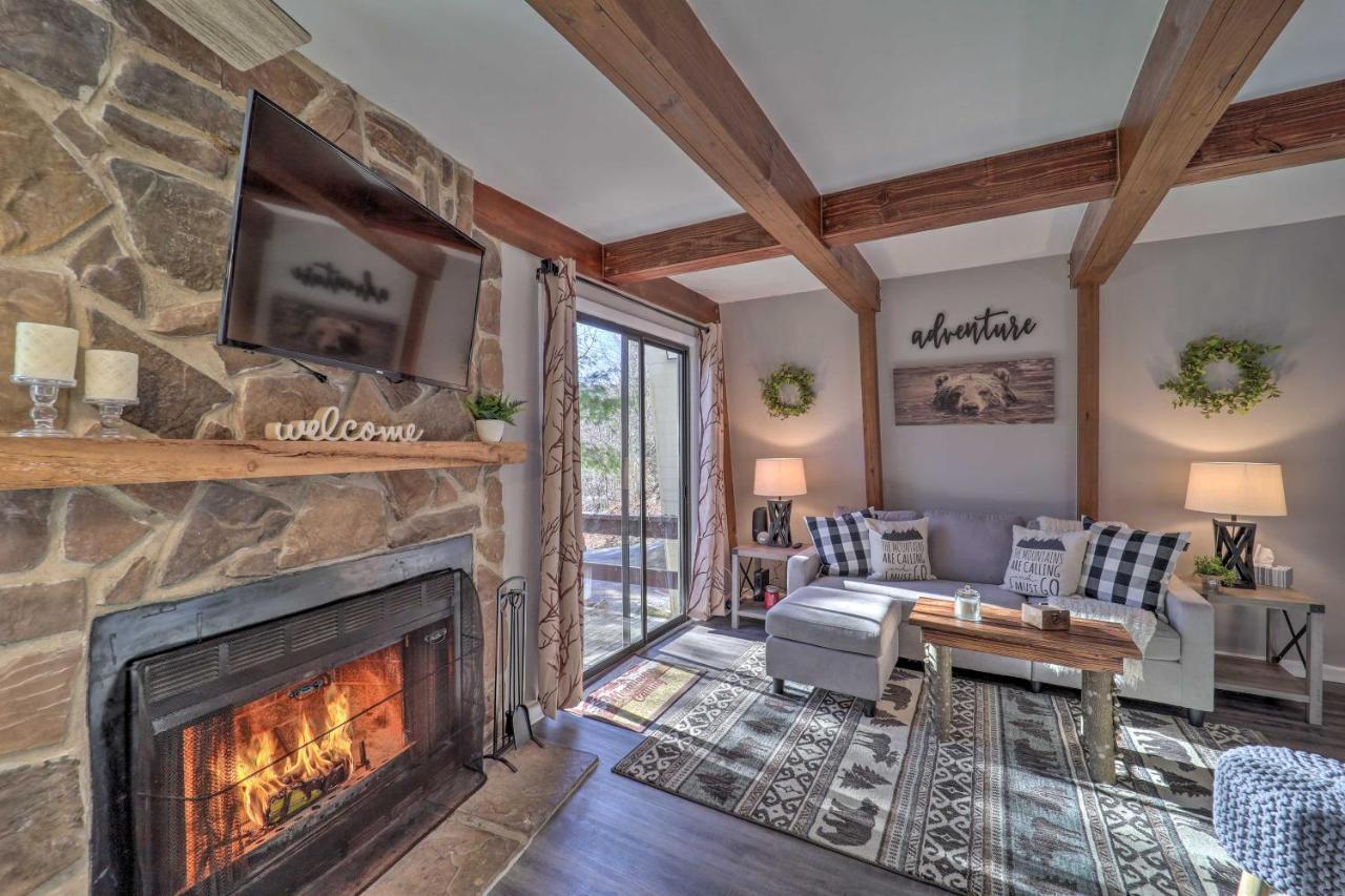Banner Elk Mountain Retreat With Deck And Fireplace ภายนอก รูปภาพ